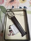 Vintage 2004 Disney Mickey Mouse Watch Steamboat Willie and Collectible Tin