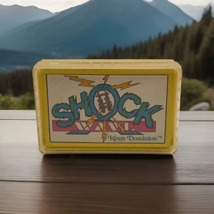 Carte da gioco vintage Kings Dominion - souvenir montagne russe Shock Wave - nuove - Foto 1 di 7