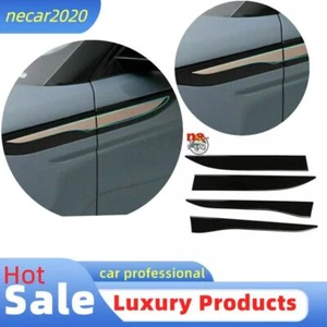 ABS Black Fender Side Air Vent Cover Strip Trim For LR Range Rover Evoque 19-21 - Picture 1 of 9
