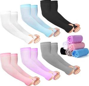 Arm Sleeves Gardening Sleeves for Women UV Farm Sun Protection - Picture 1 of 7