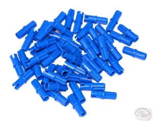 LEGO Technic - 50 x 2L Achsbolzen mit Reibkämmen - Blau - Neu - (43093, EV3) - Bild 1 von 4