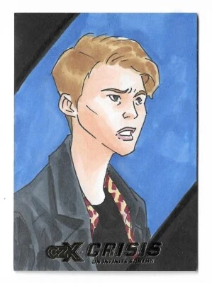 Cryptozoic Czx Crisis Sur Infinite Earths 1/1 Artiste Croquis Par Darren Soto - Photo 1/3