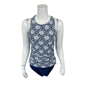Jantzen Womens High-Neck and High-Back Tankini Swimsuit Set Mixed Drink Size 22W - Picture 1 of 2