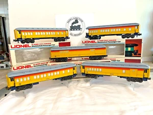 LIONEL 6-9581 -9582-9583-9584-9585 #3 CHESSIE STEAM (5)PASSENGER CAR SET LK/N-OB - Picture 1 of 5