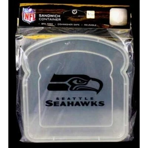 Contenitori panini plastica Seattle Seahawks Lunch Gear NFL merce ufficiale - Foto 1 di 4