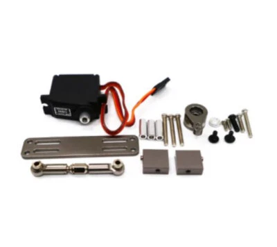 Metal gear 17g 25T servo Modification Mount Kit for RC 1/16 WPL C14/24 B14/24/16 - Image 1 of 4