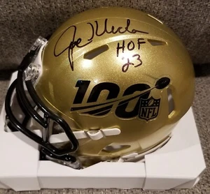Joe Klecko signierter signierter signierter NFL 100 Minihelm NY Jets HOF 2023 PSA selten - Bild 1 von 3