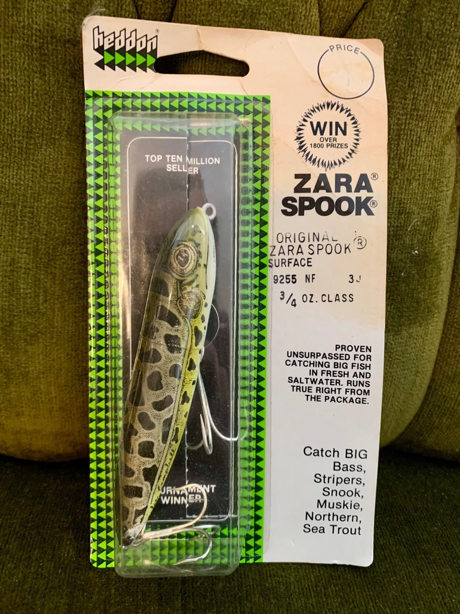 Old Heddon 1stザラ バナナ RH Vintage Heddon Baby Zara, 1/3oz White