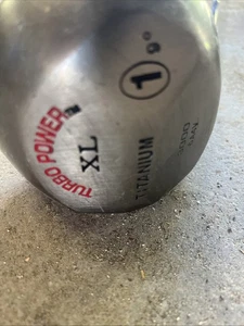 Turbo-Power Titanium Driver/1-Wood ⛳RH 9 Degree Loft Stiff Flex Graphite Shaft - Picture 1 of 4