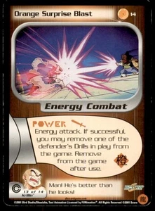Dragon Ball Z Score Trunks Saga Orange Surprise Blast 2001 inglés #14 - Imagen 1 de 2