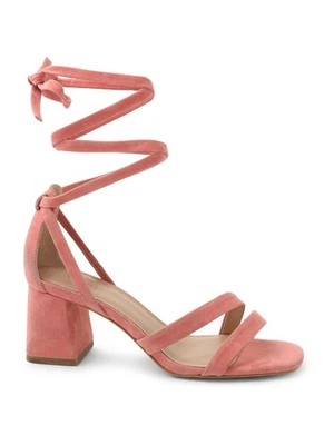 Sandalias BCBGENERATION Mujer Rosa Deena Punta Redonda Tacón Bloque Cuero 6.5 M Foto 1 de 4