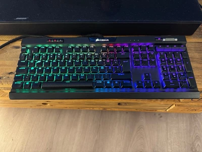 RGB Corsair K70 RGB MK.2 Low Profile QWERTZ MX Red Lineare Switches - Bild 1 von 4