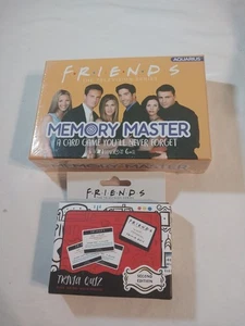 Friends TV, Memory Master Juego de Cartas por Acuario y Trivia Quiz 2ª Edición NUEVO - Imagen 1 de 2