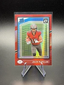 Panini Donruss Optic Jalen McMillan 2024 clasificación RC novato rojo Hyper #239 - Imagen 1 de 2