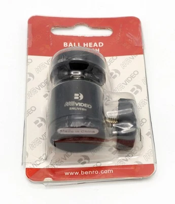 Mini cabezal esférico Benro MeVIDEO transmisión en vivo ¡NUEVO Canon Sony Nikon Etc! Foto 1 de 4