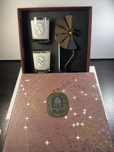 SET GIOSTRA DIPTYQUE ROSE MIMOSA CANDELE 70g 2022 VACANZE EDIZIONE LIMITATA - Foto 1 di 13