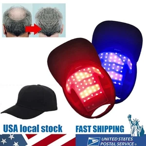 Hair Loss Treatment Heating Cap Red Light Therapy Hat Hair Growth Regrowth US - Picture 1 of 13