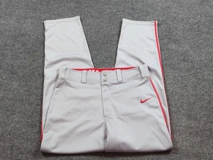 Nike Pants Mens Medium Gray Straight Leg Swingman Baseball Full Length - Bild 1 von 11
