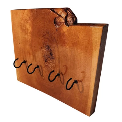 Cherry Wood Key Hook Holder  - Image 1 of 4