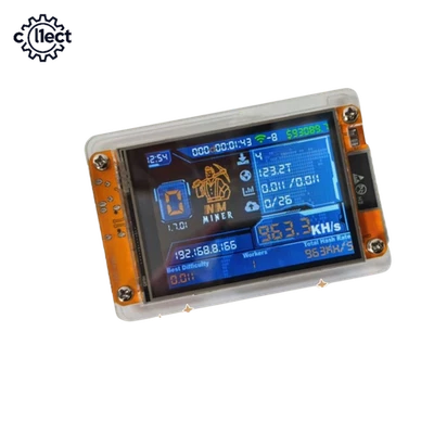 NMMiner 2.8 inch 1000K Hashrate BTC Solo LotteryCrypto Bitcoin Miner Solo Mini4L - Image 1 of 4