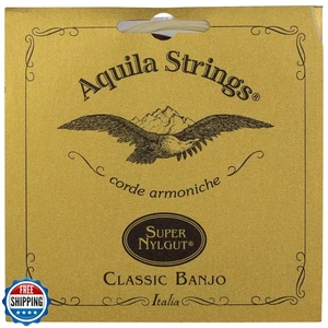 Aquila New Nylgut AQ-2B Banjo Light Tension DBGDG-Set of 5 (4th Red Series St - Picture 1 of 1