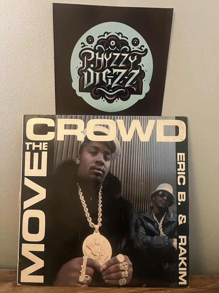 1987 - ERIC B. & RAKIM - MOVE THE CROWD / PAID IN FULL REMIXES - 4TH & B'WAY  - Image 1 of 2