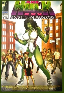 Poster promozionale pin-up adulto 11x16: She-Hulk Axel Braun parodia Cina Alexis Ford - Foto 1 di 1