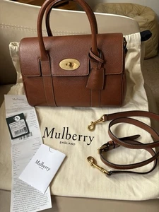 Mulberry Small Bayswater Satchel NVT - Oak - Picture 1 of 10