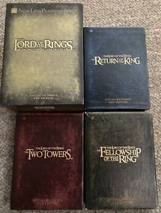 The Lord of the Rings Trilogy Special Extended Edition 12-DVD With Box - Picture 1 of 6