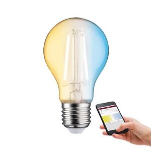 Paulmann Smart LED Filament Ampoule 4,7W = 40W E27 Clair 470lm Tdc Dimmbar