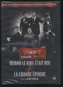 Nuevo DVD Cuando El Laugh War Roi + Grande Periodo Chaplin Laurel Hardy Keaton - Imagen 1 de 2