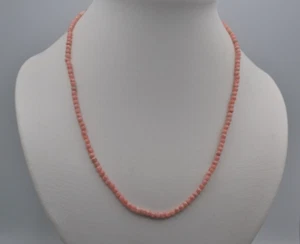 collana levigata liscia con pietre di rodocrosite - Foto 1 di 1