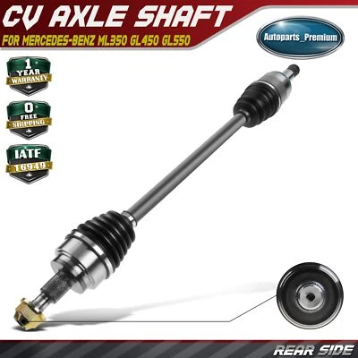 Conjunto de eje CV lateral trasero para Mercedes-Benz W164 X164 ML350 ML500 GL350 GL450 Foto 1 de 4