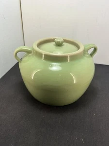 Radcliff Potteries Alberta Kanada Keramik Ton Topf grün handgefertigt #3 - Bild 1 von 8