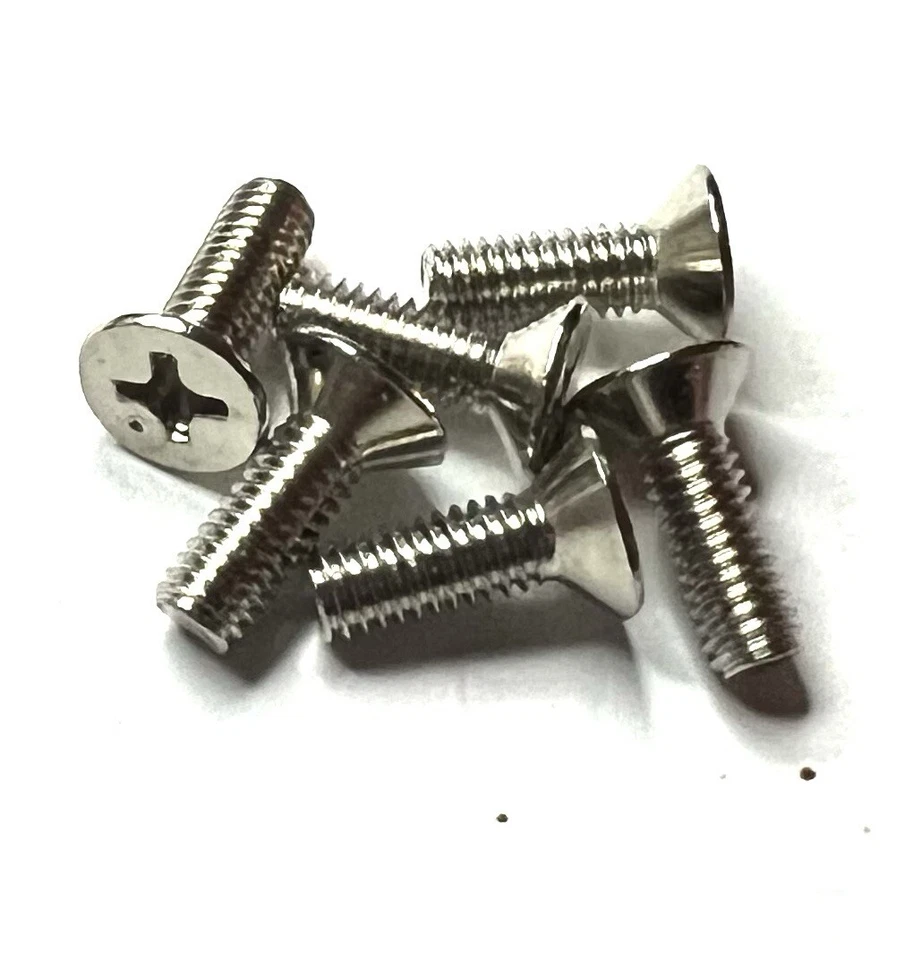 AXIAL STAINLESS STEEL SCREWS 4x10mm Flat Head Machine Screws Axial - Image 1 of 1