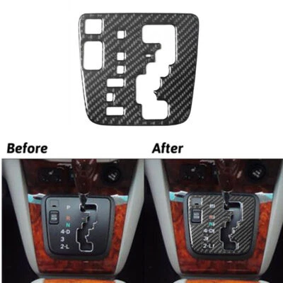 Carbon Fiber Gear Shift Cover Trim For LEXUS RX330 2004-2006 RX350 2006-2009 Foto 1 de 4