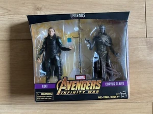 Marvel Legends Avengers Infinity War Loki Corvus Glaive Figures MIB Brand New!! - Picture 1 of 3
