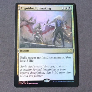 Anguished Unmaking FOIL 170 MTG Double Masters 2022 (2X2) Raro Casi Nuevo - Imagen 1 de 2