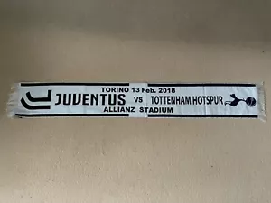 Juventus v TOTTENHAM HOTSPUR Champions League Match Scarf 13 February 2018 - Picture 1 of 2
