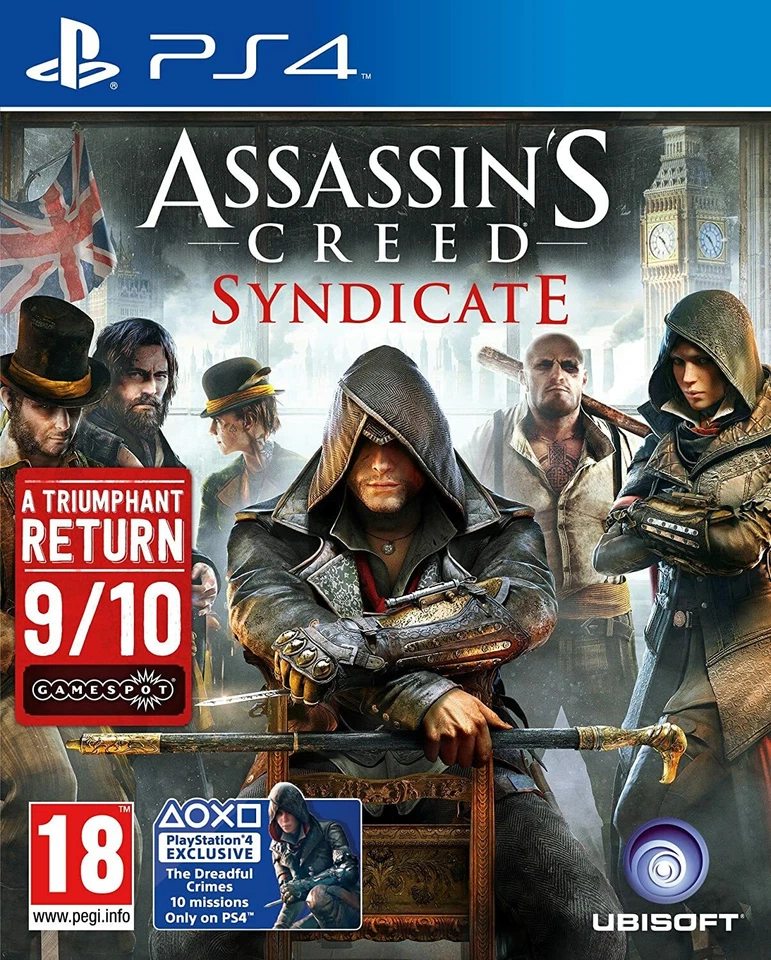 Assassins Creed: Syndicate  PS4 Playstation 4 Brand New Sealed - Image 1 of 1