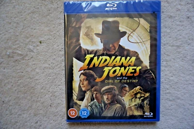 BLU-RAY INDIANA JONES AND THE DIAL OF DESTINY   NEW SEALED UK STOCK - Image 1 of 2
