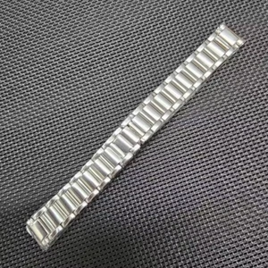 Correa de reloj de acero inoxidable de repuesto de 16 mm para relojes Cartier Tank Must - Imagen 1 de 13