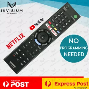 New RMT-TX300E Remote for Sony Bravia TV KD43X7000E KD49X7000E KDL32W660E - Picture 1 of 2
