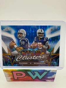 ANTHONY RICHARDSON PEYTON MANNING 2024 CÚMULOS ESTELARES HORIZONTALES AZULES CÓSMICOS/99 - Imagen 1 de 2