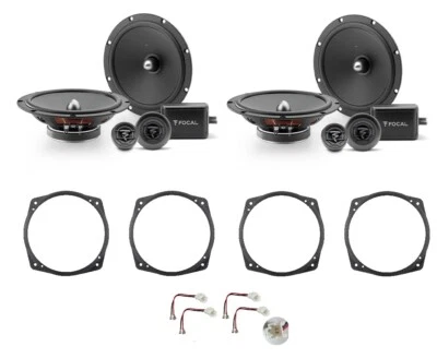 Set 8 Haut-Parleurs Focal pour Alfa Romeo 159 Série (939_) 2005-2012 - Photo 1/3