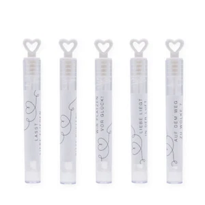 50er-Set Seifenblasen-Aufkleber Hochzeit Liebe in der Luft 5 x 2 cm I dv_1180 - Bild 1 von 9
