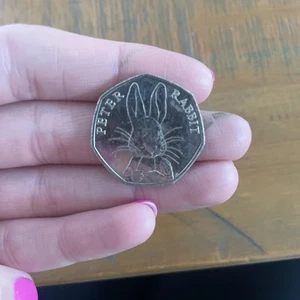 Peter Rabbit 50p Fifty Pence Münze 2016 - Bild 1 von 3
