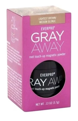 Everpro Gray Away Polvo Magnético Marrón Más Claro Medio Rubio Nuevo Foto 1 de 4
