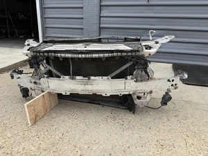 MERCEDES BENZ W205 C CLASS FRONT COMPLETE SLAM PANEL CRASH BAR Including - Picture 1 of 6