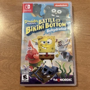 Spongebob Squarepants: Battle for Bikini Bottom-Rehydrated - Switch tested works - Picture 1 of 5